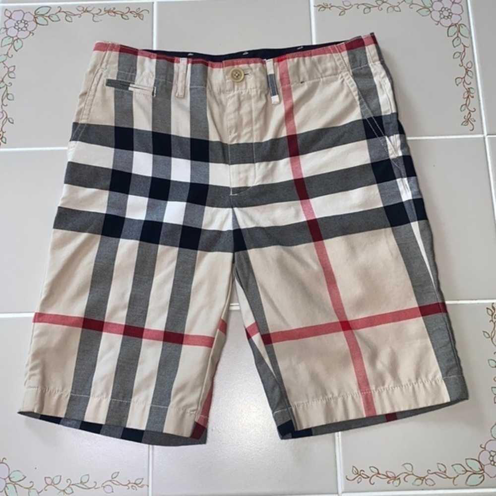 Burberry Children Tristen Walking Shorts Size 12Y